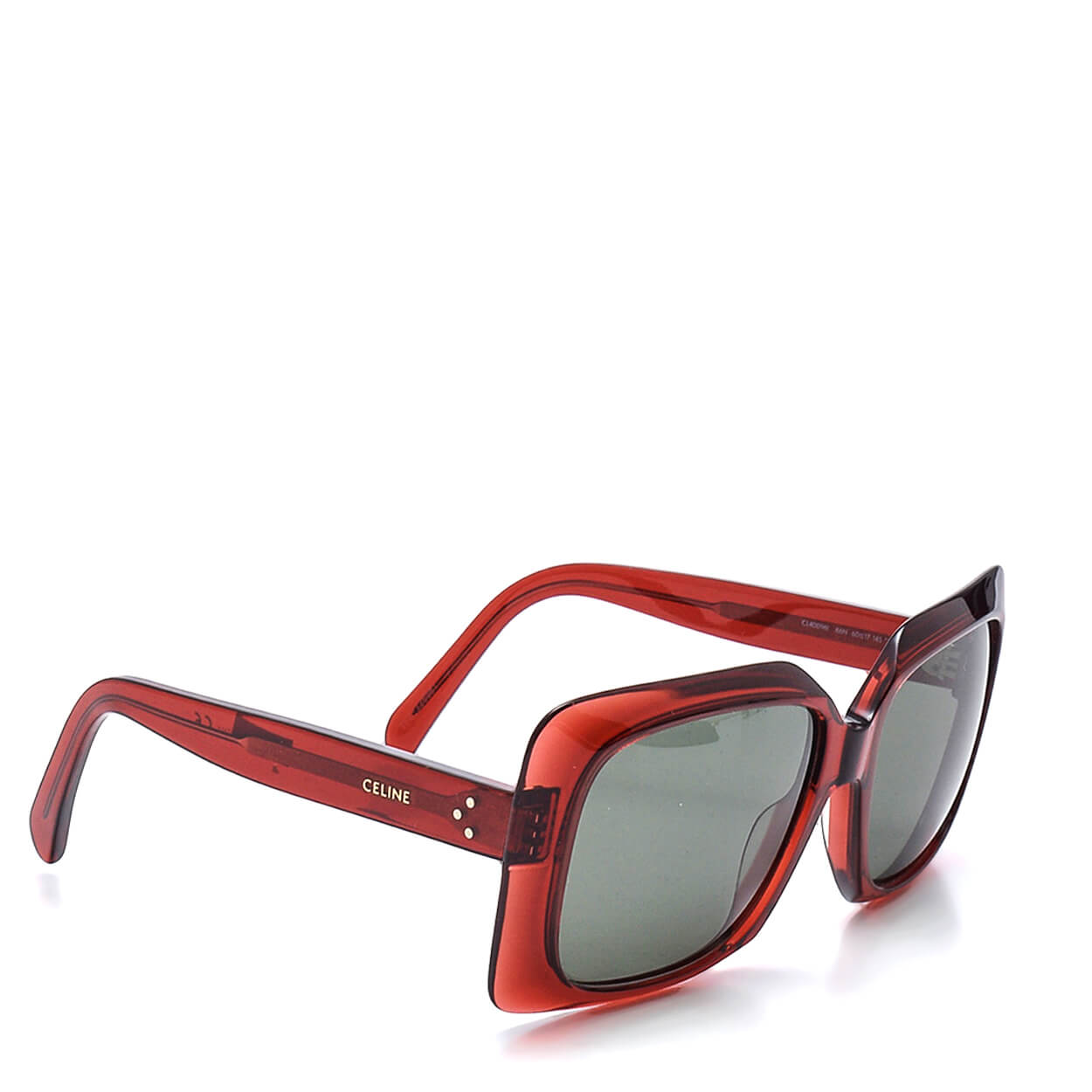 Celine - Bordeaux Acetate Vintage Sunglasses